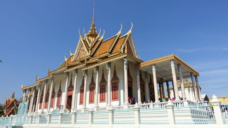 Silberpagode bei Königspalast, Phnom Penh