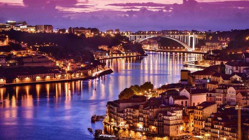 Abendstimmung am Douro, Porto