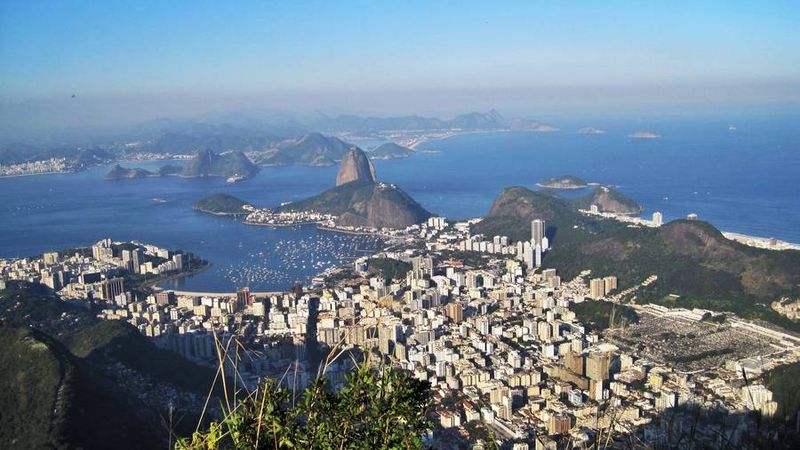 Rio de Janeiro, Aussicht vom Corcovado