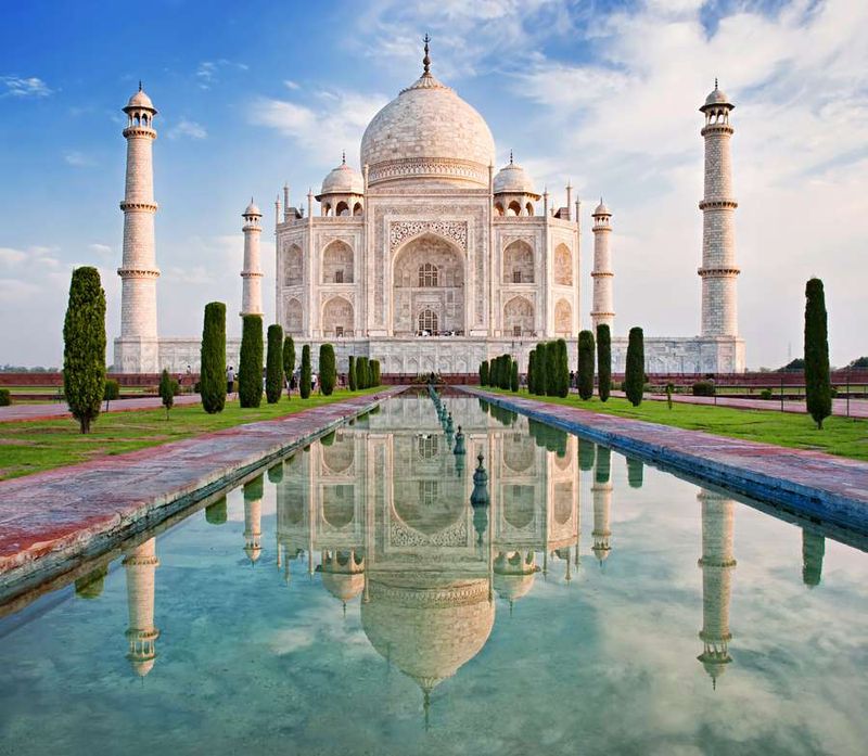 Taj Mahal, Agra Routenplan