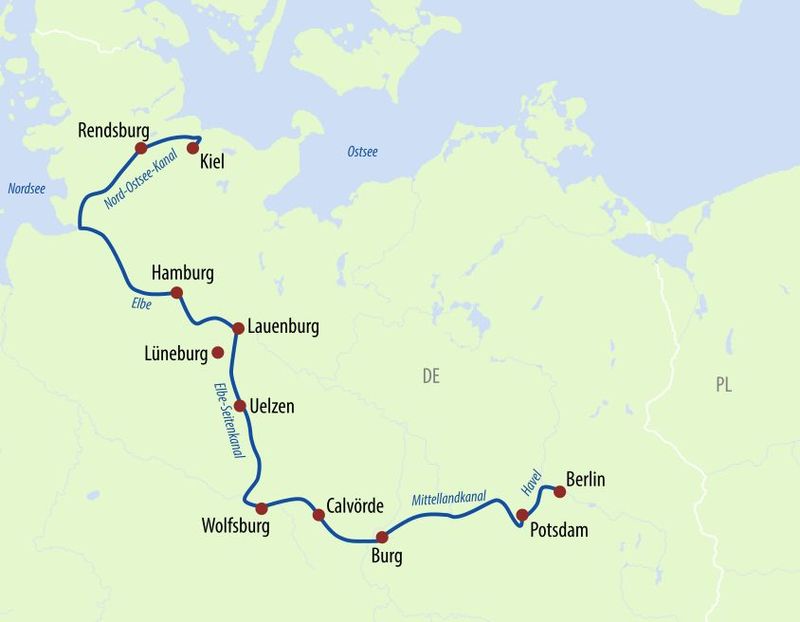  Routenplan