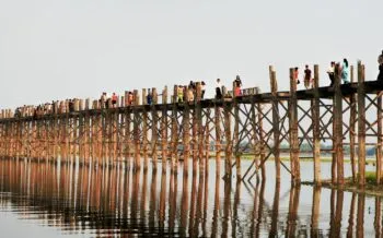 Myanmar U Bein Brücke