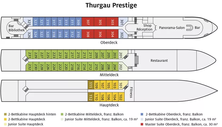 Thurgau Prestige Deckplan
