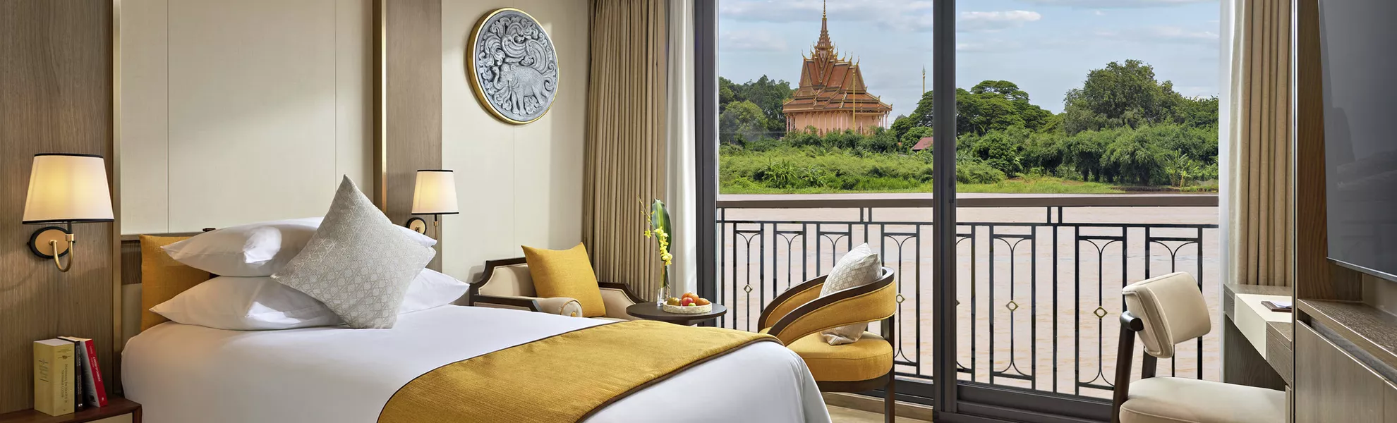 1-Bett Suite Hauptdeck, franz. Balkon (ca. 23 m²)