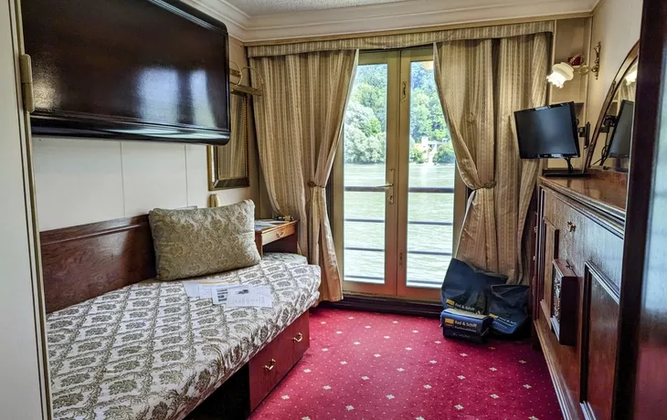 3-Bettkabine Oberdeck, franz. Balkon - SE-Tours