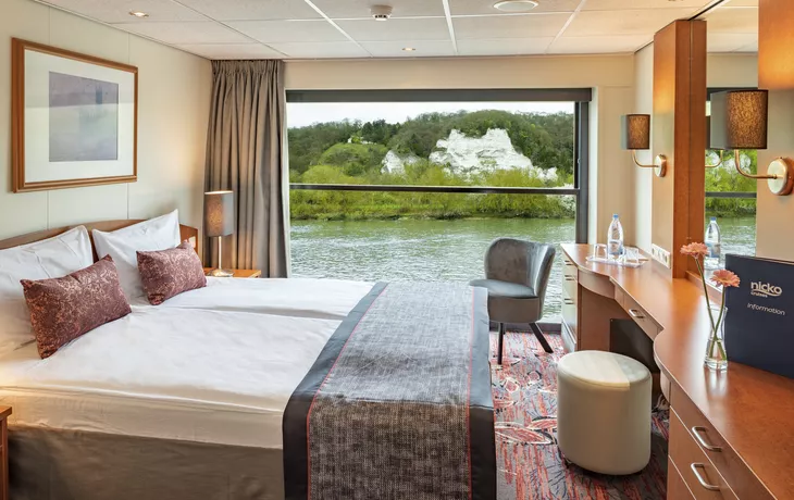 2-Bett Deluxe Oberdeck, Infinity-Balkon - © 