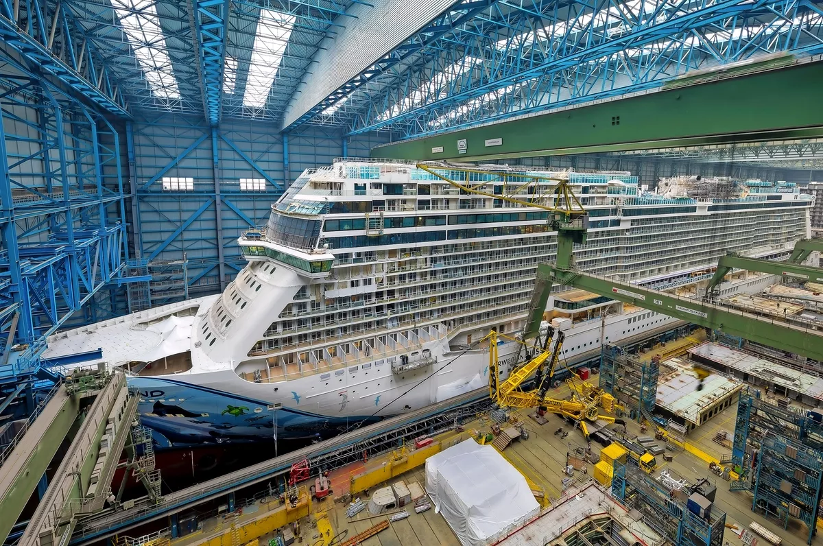 Meyer Werft in Papenburg - © Meyer Werft, Michael Wessels