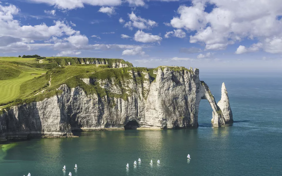 Kreidefelsen bei Étretat