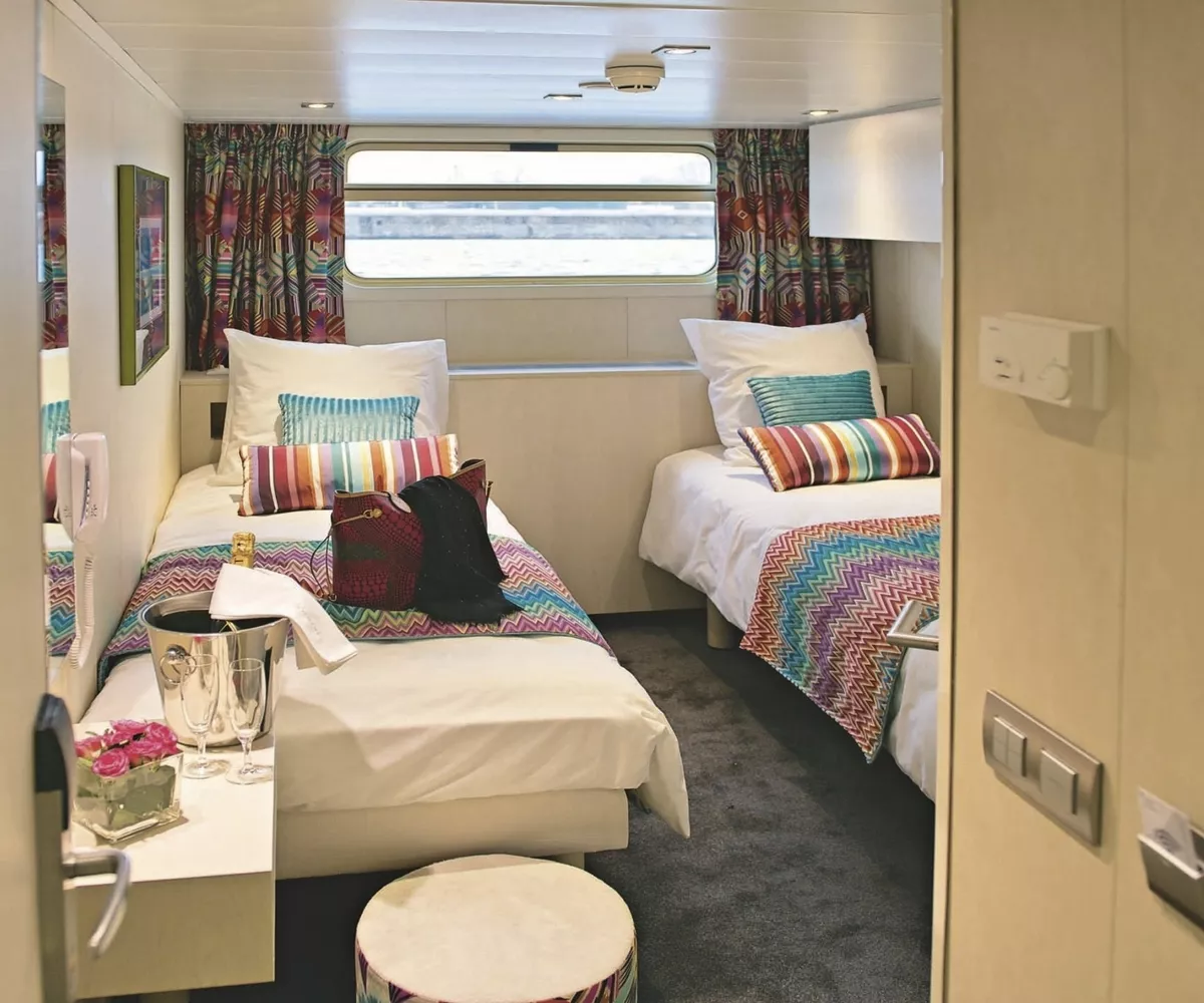 Hauptdeck-Kabine - © Croisieurope Hauptdeck-Kabine - © Croisieurope