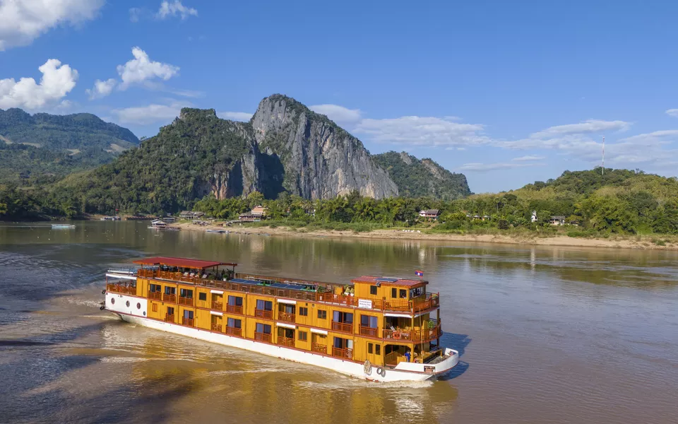RV Mekong Star auf dem Mekong