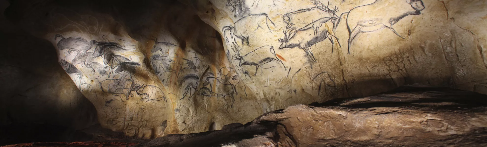 Grotte Chauvet mit Ardéche-Schlucht - © Patrick Aventurier-2015