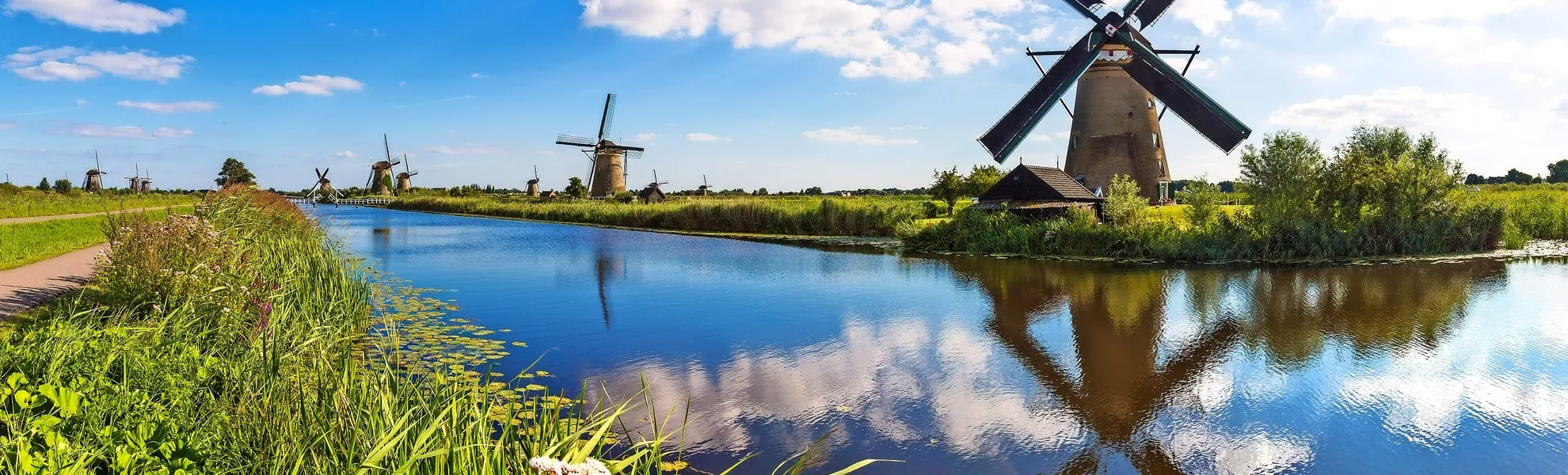 Kinderdijk in Südholland, Niederlande - © Sergii Figurnyi - stock.adobe.com