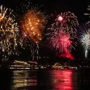 Rhein in Flammen bei Rüdesheim
