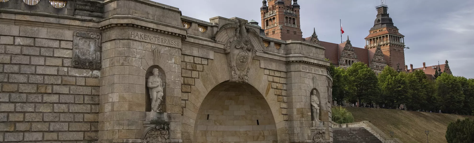 Hakenterasse in Stettin