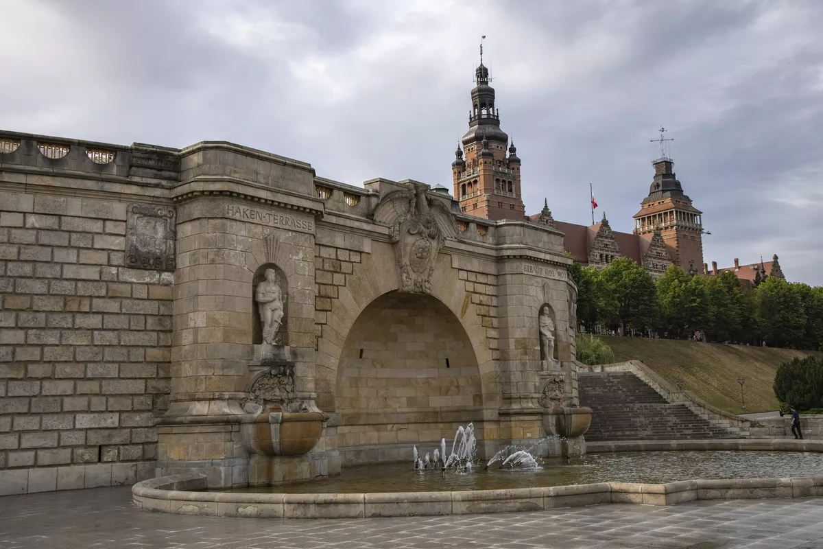 Hakenterasse in Stettin