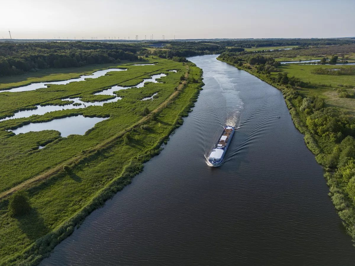 MS Thurgau Saxonia auf der Alten Oder
