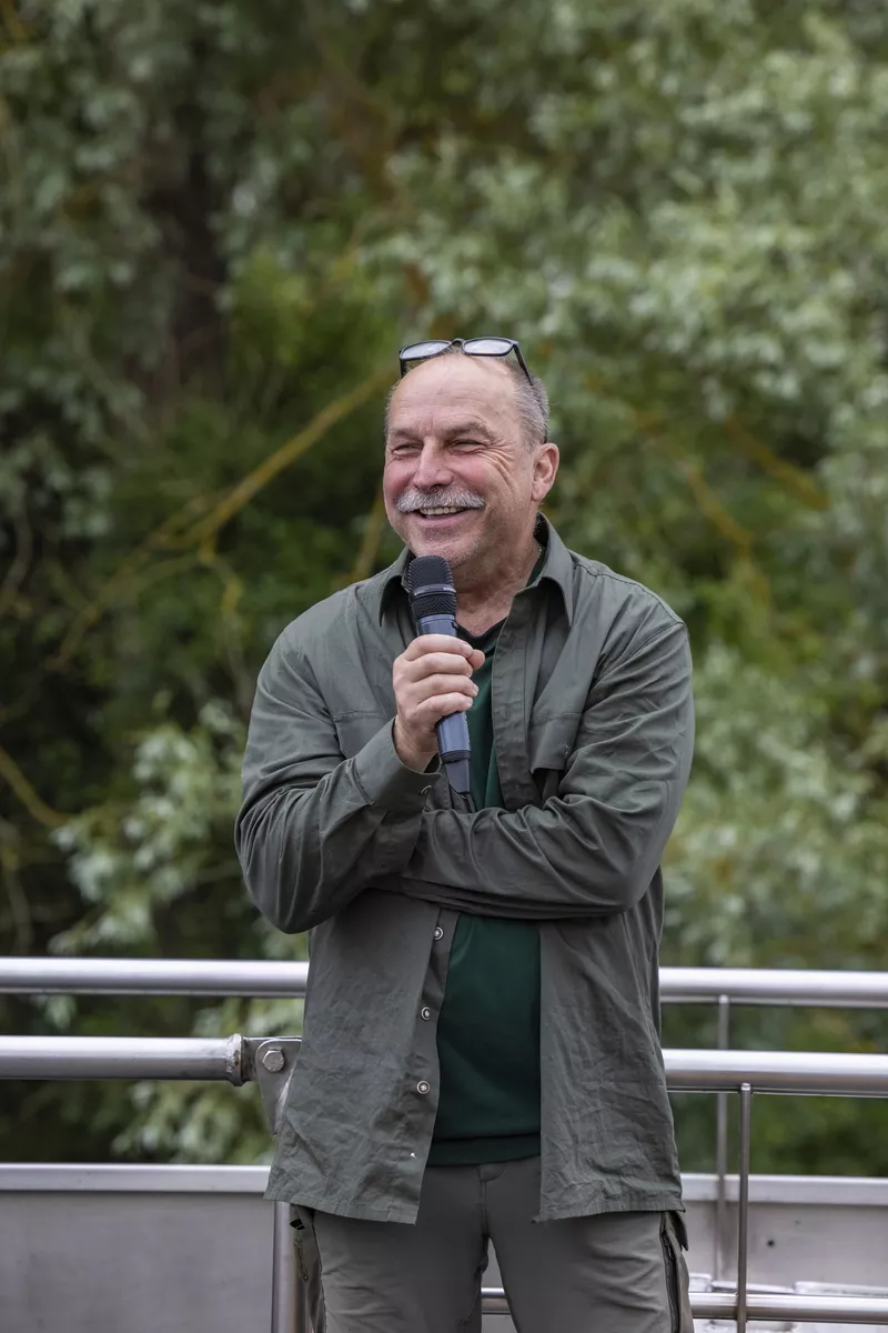 Ranger des Nationalparks Unteres Odertal