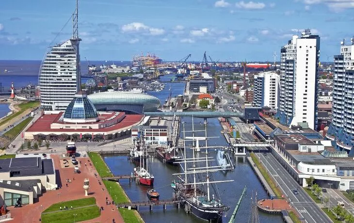 Skyline von Bremerhaven