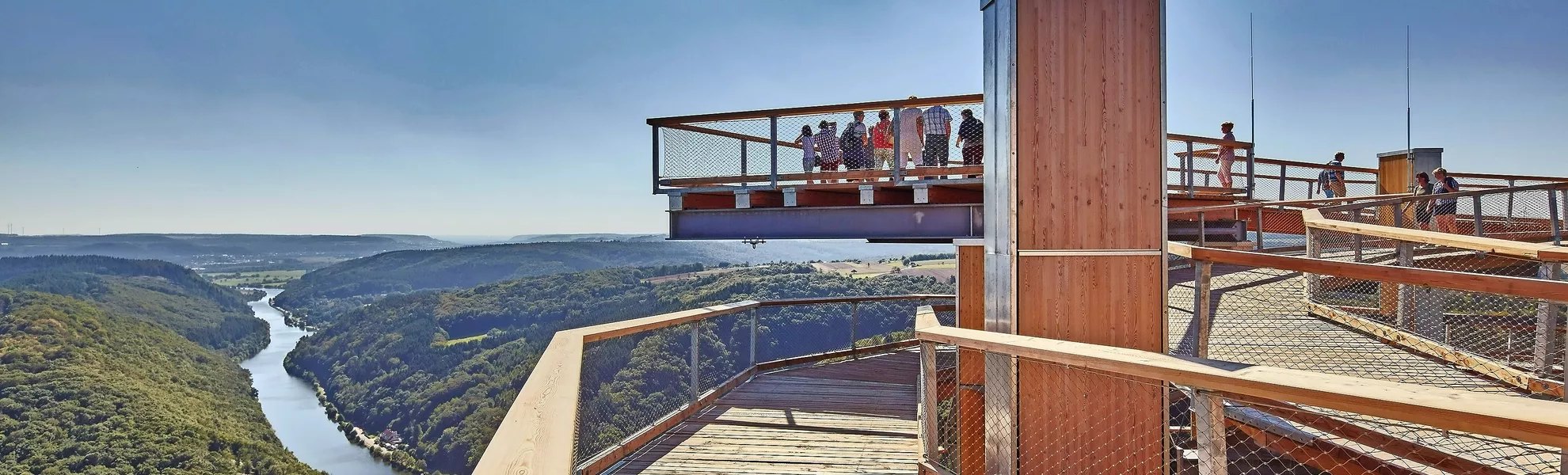 Baumwipfelpfad Saarschleife - © Erlebnisakademie AG Baumwipfelpfad Saarschleife Baumwipfelpfad Saarschleife - © Erlebnisakademie AG Baumwipfelpfad Saarschleife