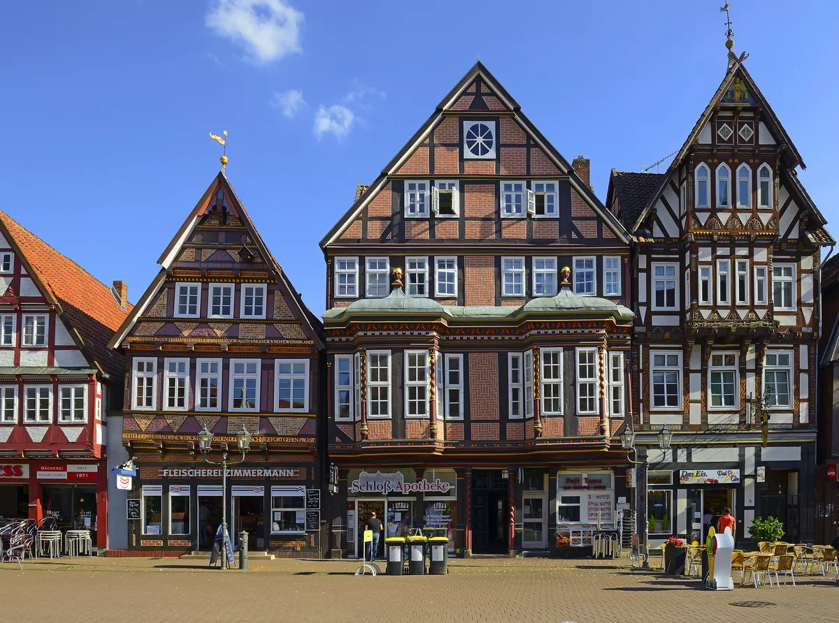 Historische Fachwerkhäuser in der Altstadt von Celle - ©Pecold - stock.adobe.com