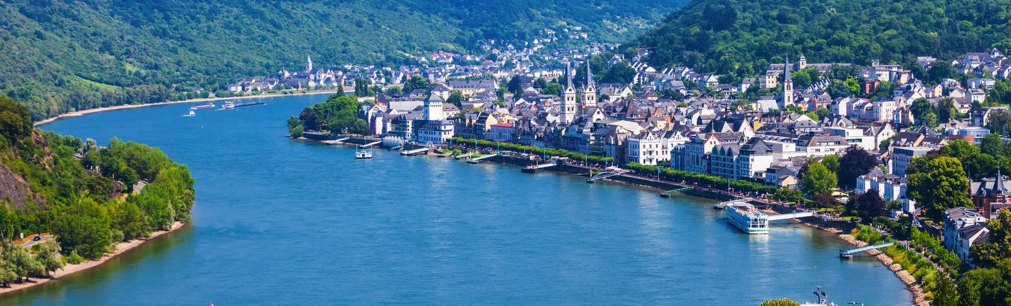 Luftaufnahme der Stadt Boppard, Deutschland - ©saiko3p - stock.adobe.com