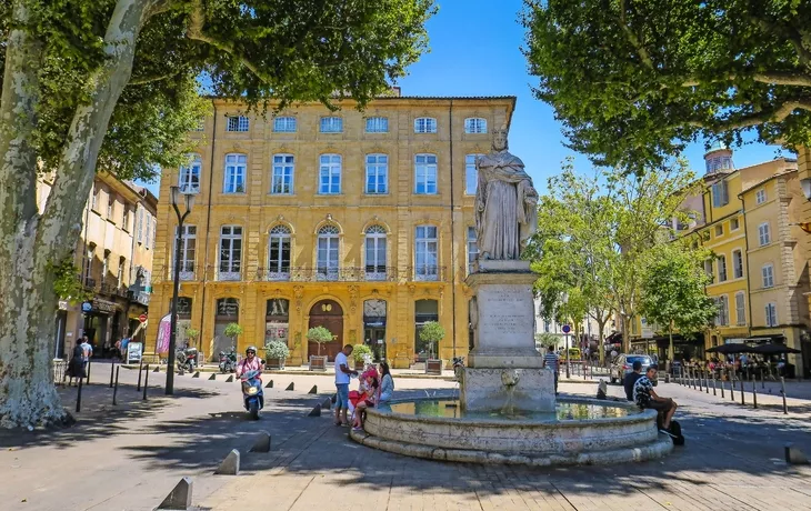© Kevin - stock.adobe.com - Fontaine du Roi René in Aix-en-Provence