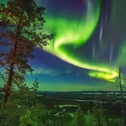 Polarlichter über Lappland