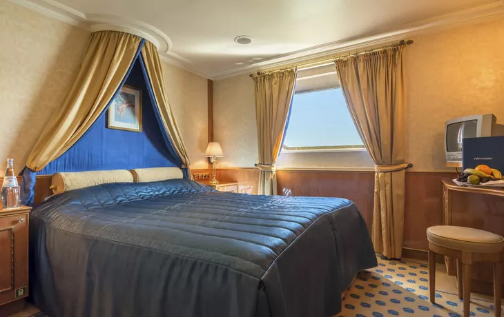 2-Bettkabine Hauptdeck (ca. 12 m²), Doppelbett - © 