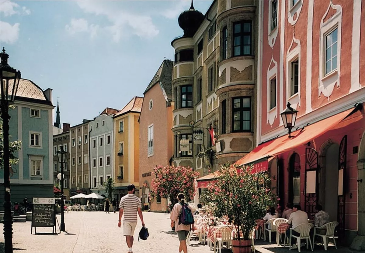 Fussgängerzone von Linz
