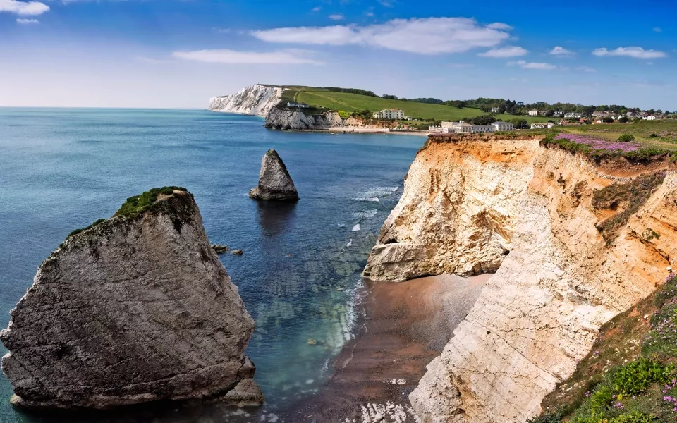 Süßwasserbucht auf der Isle of Wight
