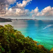 Grand Mal Bay nördlich der Hauptstadt St. George’s auf der Karibikinsel Grenada