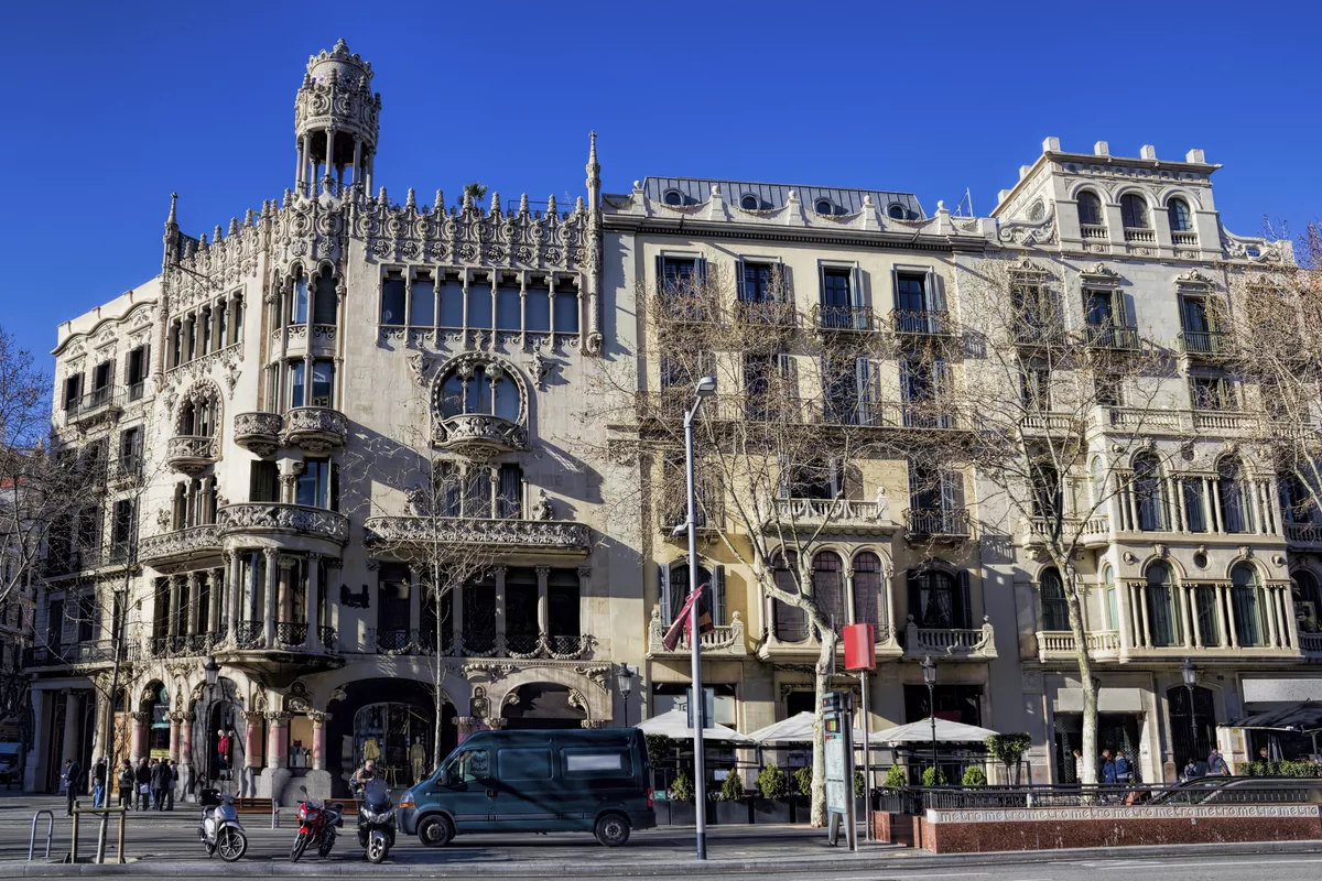 Passeig de Grácia in Barcelona