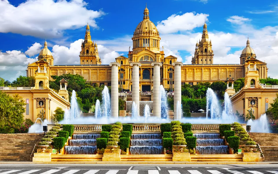 Katalanisches National-Kunstmuseum MNAC in Barcelona