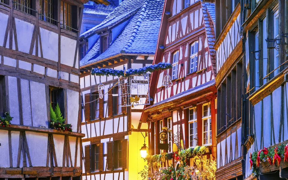 Maisons à colombages à Strasbourg 