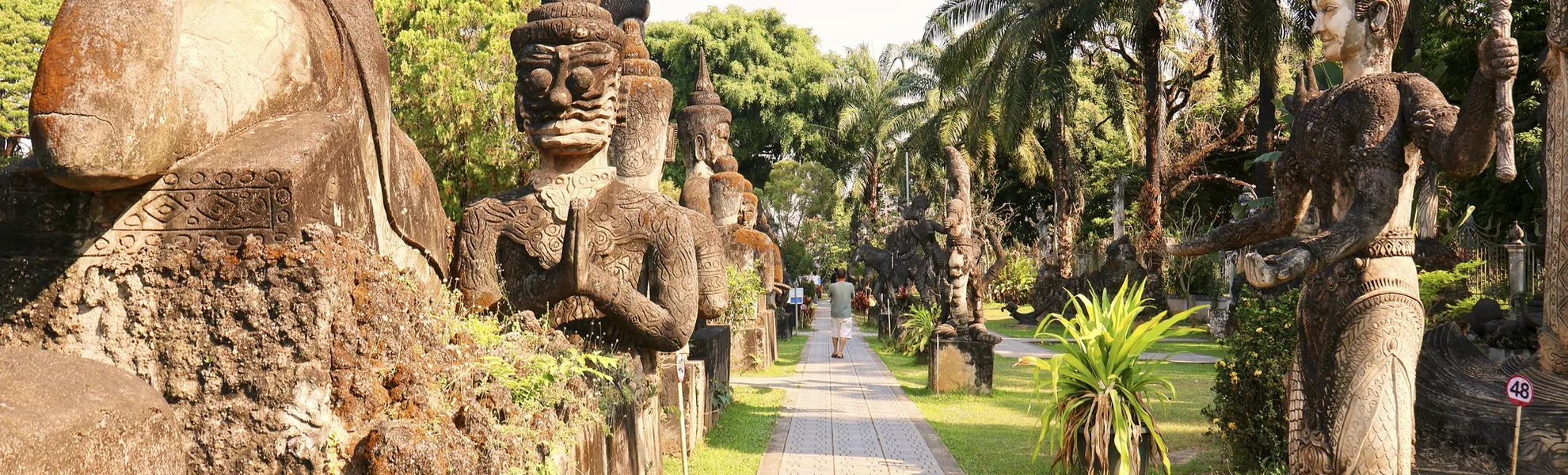 Buddha Park in Vientiane