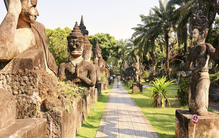 Buddha Park in Vientiane