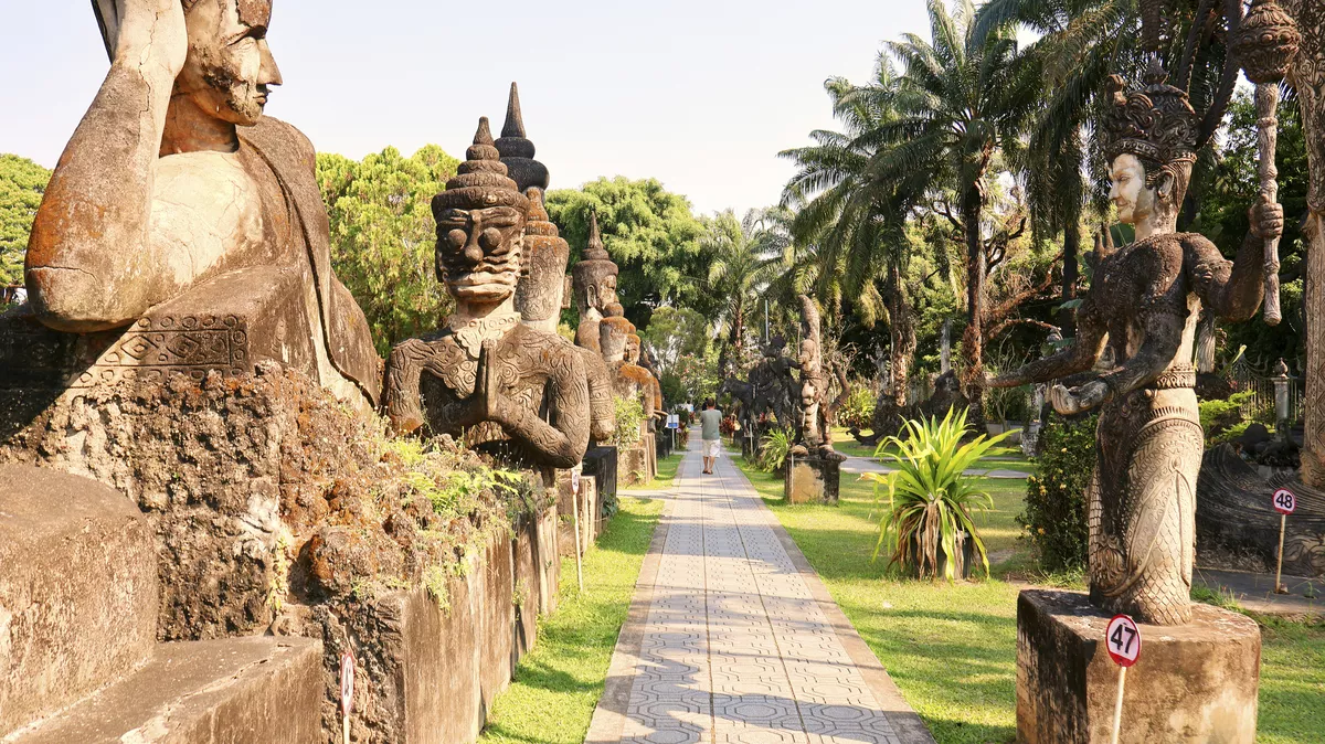Buddha Park in Vientiane