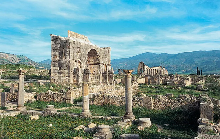 Caracalla-Triumphbogen in Volubilis