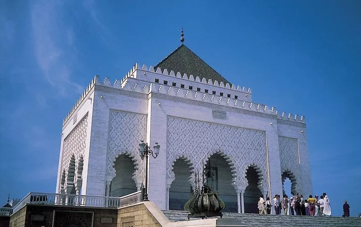 Mausoleum Mohammed V in Rabat