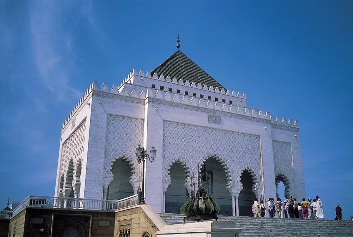 Mausoleum Mohammed V in Rabat
