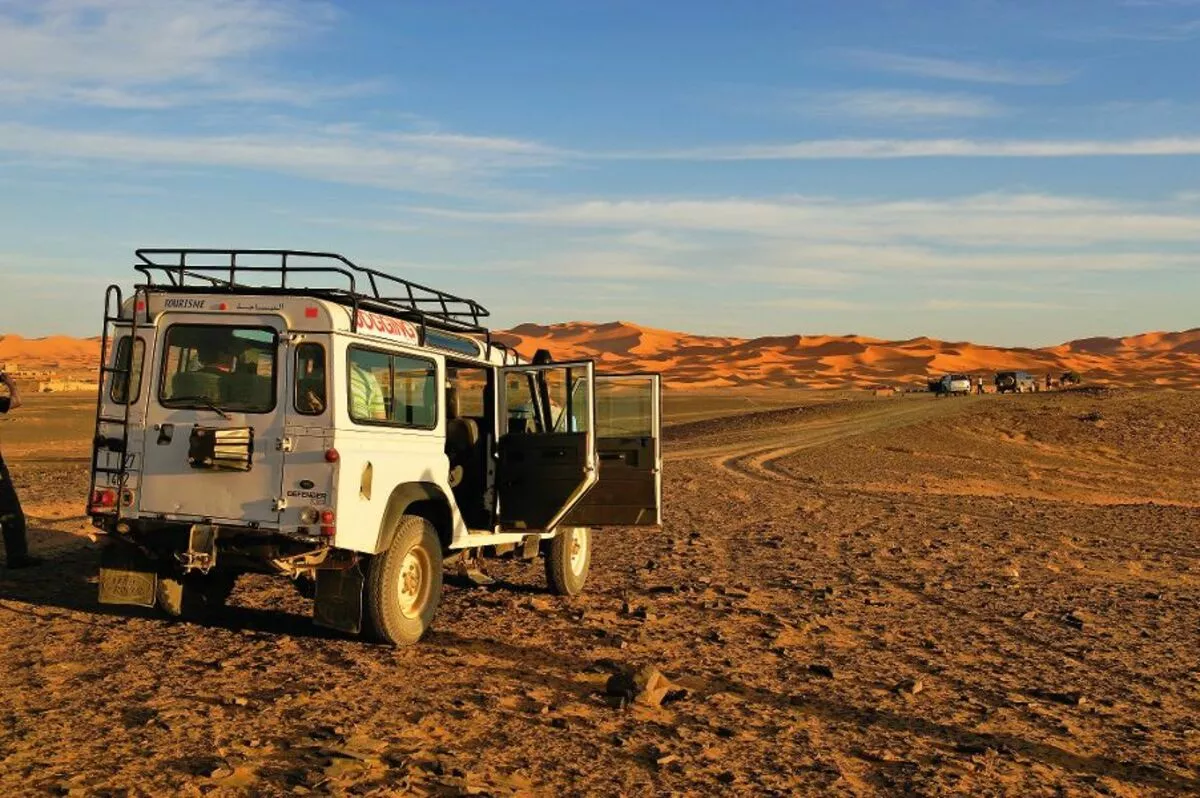 Jeep-Safari in die Sahara