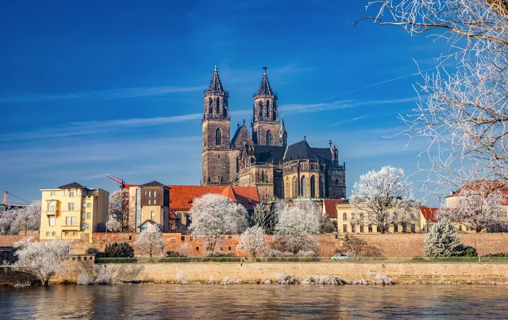 © neurobite - stock.adobe.com - winterliches Magdeburg