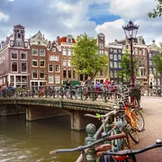 Canal in Amsterdam