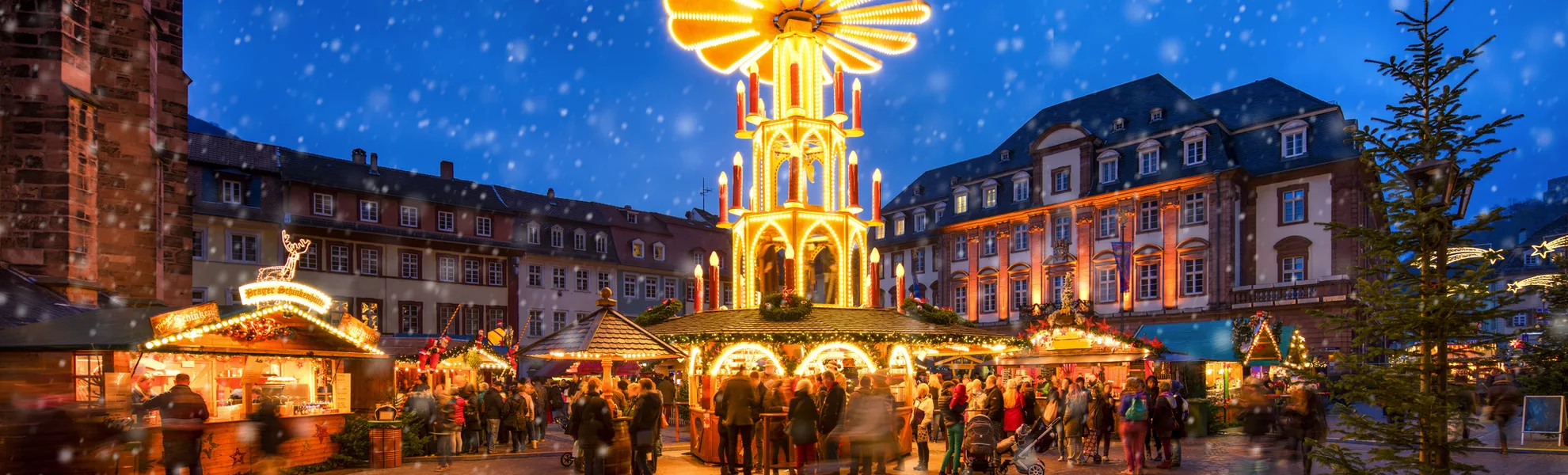 Weihnachtsmarkt in Heidelberg - © eyetronic - stock.adobe.com