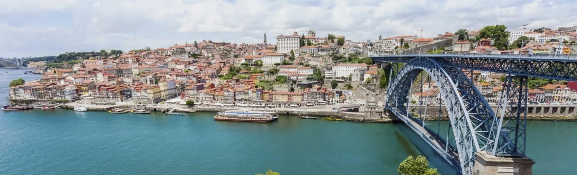 Panoramablick auf Porto
