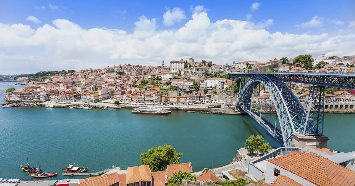 Panoramablick auf Porto