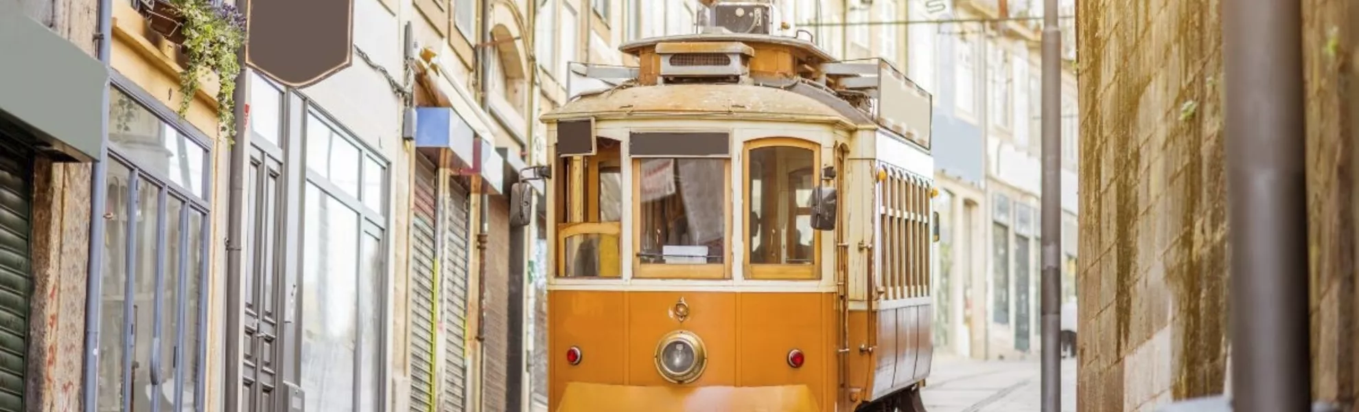 Historische Strassenbahn in Porto