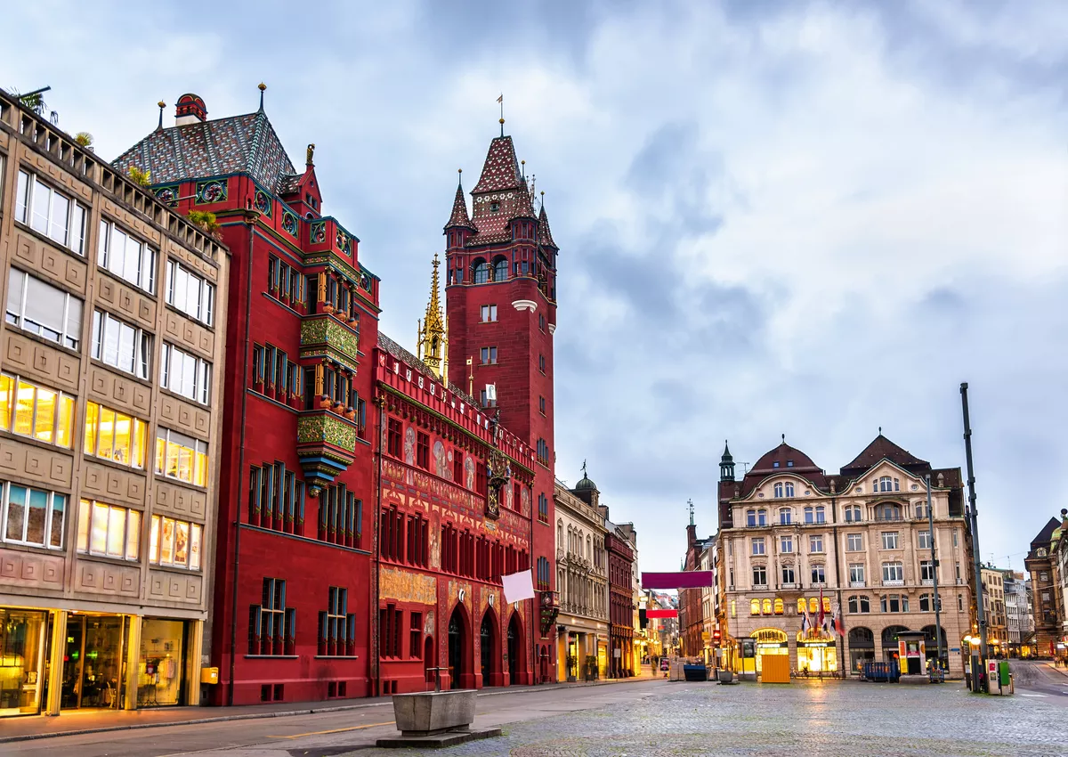 Rathaus von Basel - © Leonid Andronov - stock.adobe.com