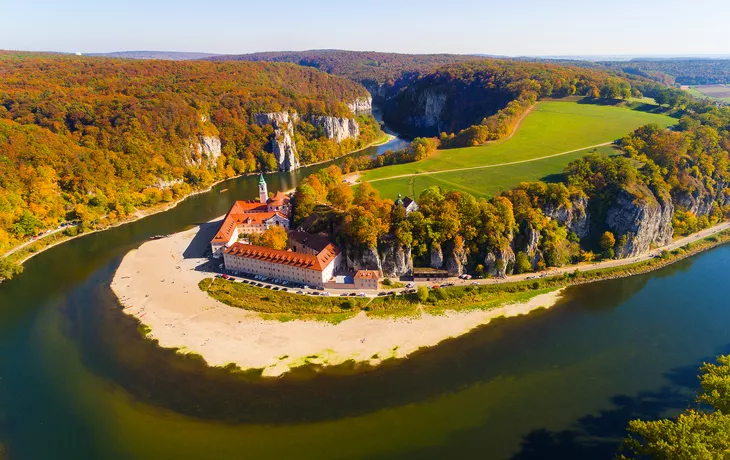 ©Kletr - stock.adobe.com - Kloster Weltenburg in Kelheim an der Donau in Bayern