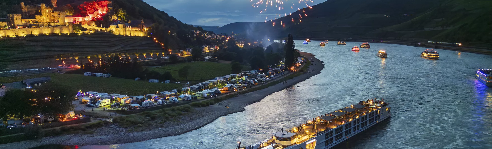 Rhein in Flammen